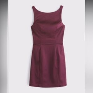 Abercrombie & Fitch High Neck Backless mini dress